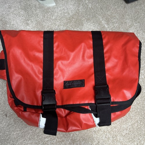 Red eastpak out about buggy - about,