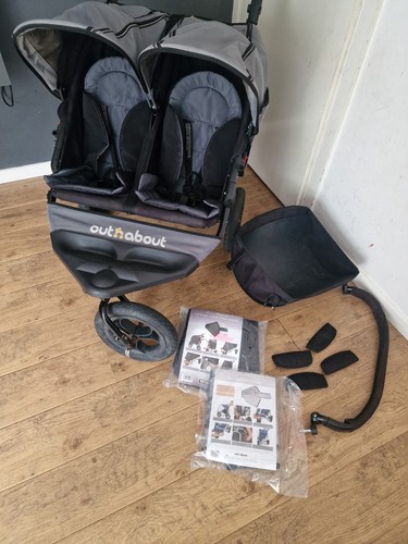 Out about double buggy - n,