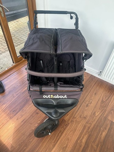 Out about double buggy - n,