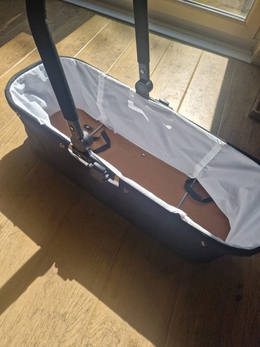 Out about single carrycot - about,