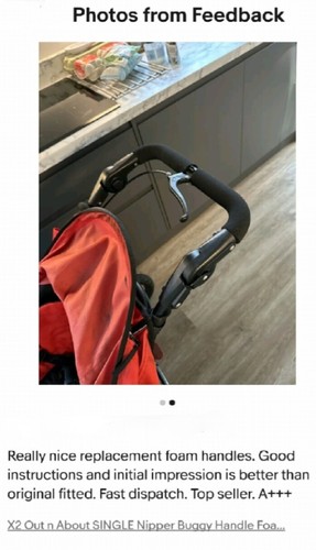 Handlebar foam replacement - handlebar,
